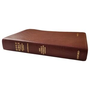Oxford Holy Bible New Scofield Reference Edition Red Letter Genuine Leather 1967